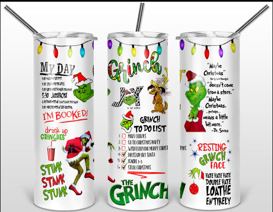 Grinch oopsie Tumbler