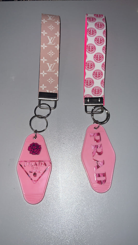 Pretty & Pink Keychains