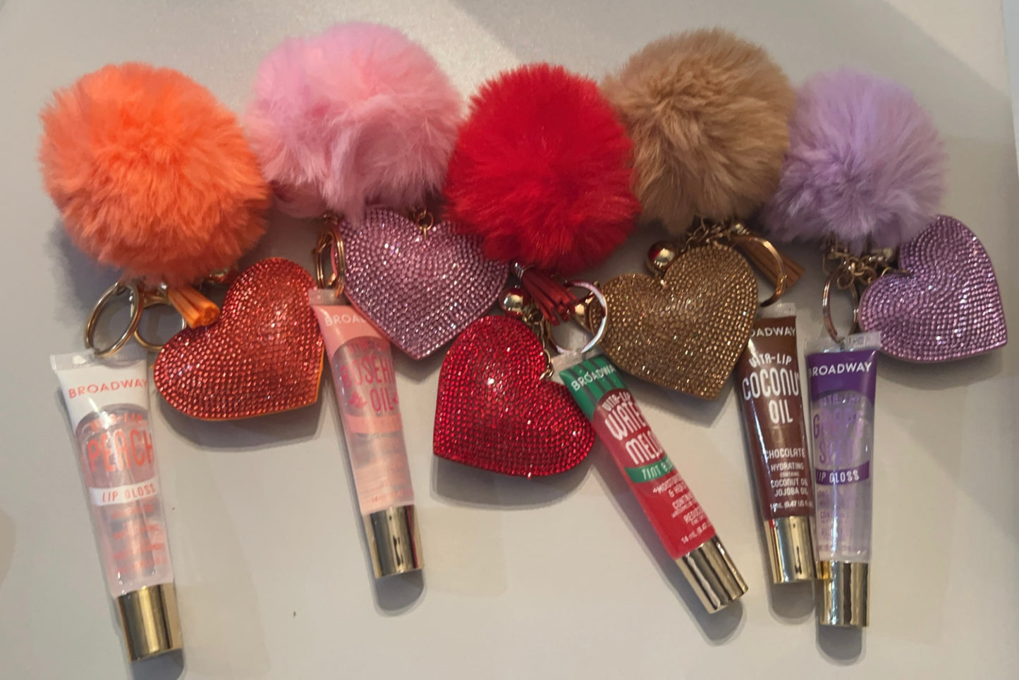 Lip Gloss Keychains