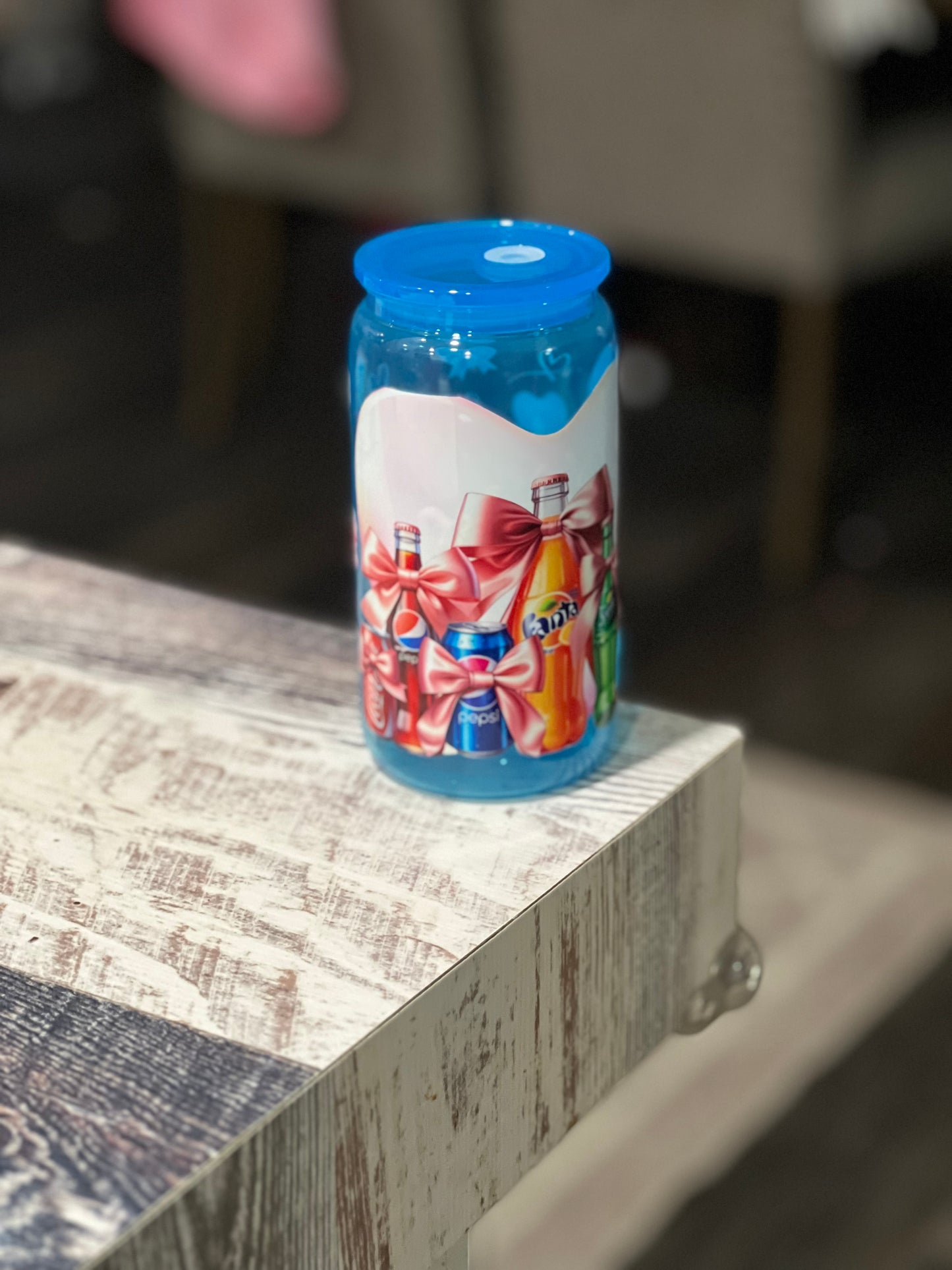 Soda Pop Plastic Tumbler